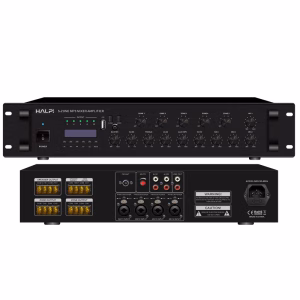RBX-5060MT/5012MT/5024MT/5036MT 5-Zone MP3 Mixer Amplifier with Chime /Siren/48V phantom power / Combine Mic input