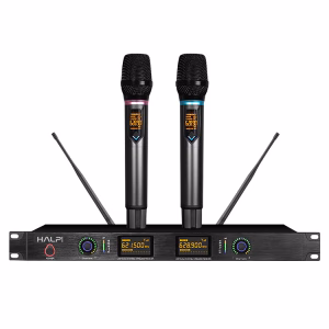 RC-1302 UHF dual channel wireless microphone